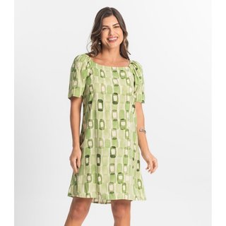 Vestido Feminino Estampado Select Verde