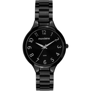 Relógio Feminino Casual Preto Mondaine
