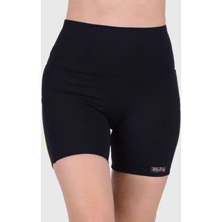 Short Curto Fitness Suplex Cós Alto Summer Soul Preto