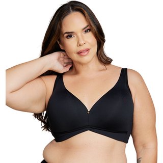 Sutiã Plus Size Top Com Bojo Sem Aros Nayane