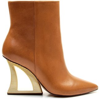 Bota Couro Marrom Cano Curto Cecconello 2443001-11