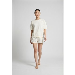 Conjunto Pijama Curto Feminino Hering Off-White