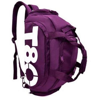 Bolsa Transversal Feminino Masculino Viagem Academia Fitness Luísa Rinaldi Roxo