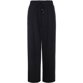 Calça Moletinho Wide Leg Autentique Feminina PRETO