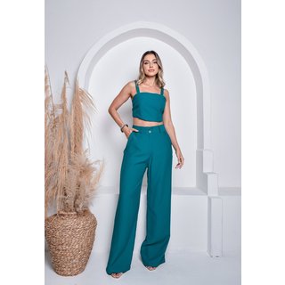 Calça Crorela Verde Petróleo