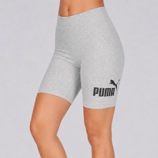 Bermuda Puma ESS NO. 1 Logo 7 Feminino Cinza