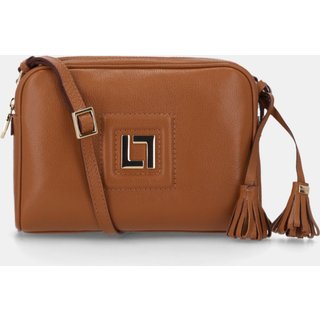 Bolsa Média Couro Luz Da Lua 10005324 Luz Da Lua Marrom