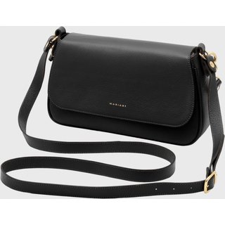 Bolsa Transversal Couro Mariart Mucuripe Preta