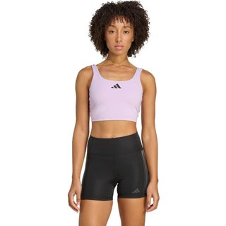 Top esportivo de suporte Power Light Tank adidas Performance Roxo