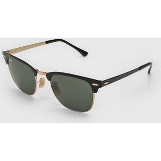 Óculos de Sol Ray-Ban Clubmaster Metal Preto