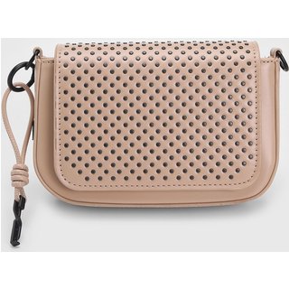 Bolsa Transversal Santa Lolla Alça Removivel Nude