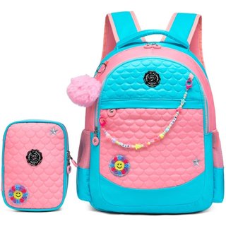 Mochila Menina Costas Estojo Reforçada Vaschy