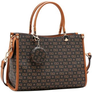 Bolsa Feminina Chenson Monograma Elegance 3485410 Café