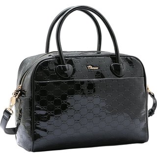 Bolsa Feminina Chenson Original Mini Logo Verniz Mão 3485035