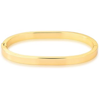 Infantil - Bracelete Algema Liso Semijoia Banhado a Ouro 18K Ania Store