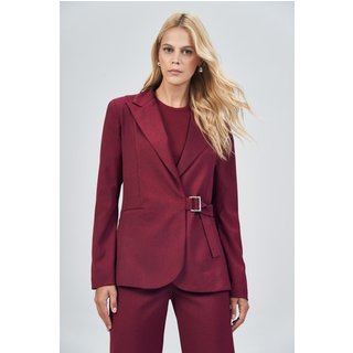 Blazer Alfaiataria Com Faixa Feminino Acostamento