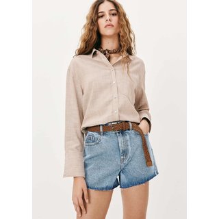 Shorts Jeans Feminino Cintura Média Hering