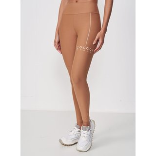 Calça Legging Colcci Sport Perfect Fit Bege