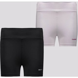 Kit 2 Bermudas Rainha UV 50+ Classic Feminina Preta e Cinza