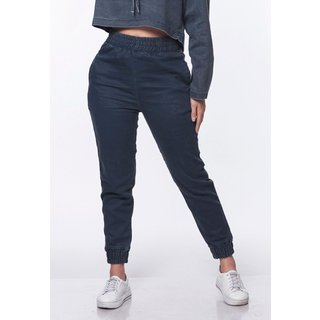 Calça Sarja Skinny Cintura Alta Elástico Conforto 7895 Azul