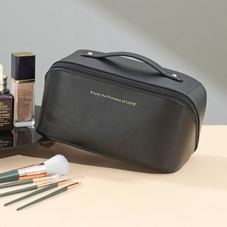 Necessaire Maquiagem Feminina Bolsa Organizador Maquiagem Star Shop Preto