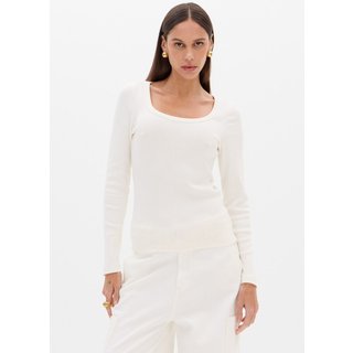Blusa Canelada Com Manga Longa Lança Perfume