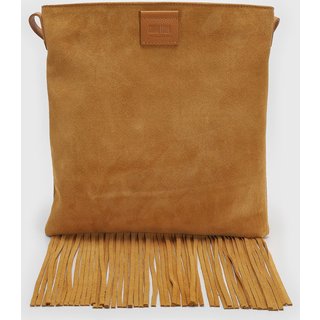 Bolsa Pequena Santa Lolla Franjas Caramelo