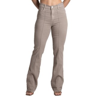 Calça Sarja Sawary Boot Cut - 282311 - Bege - Sawary