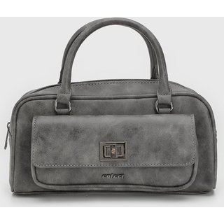 Bolsa Feminina Colcci Estruturada Média Cinza