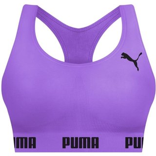 Top Puma Nadador Sem Costura Feminino - Roxo - puma