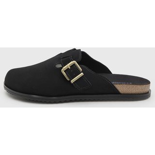 Mule Feminino Moleca Fivela Preto