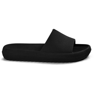 Chinelo Nuvem Feminino Macio Anatômico Ortopédico Preto