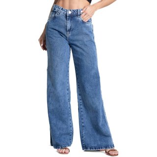 Calça Jeans Sawary Wide Leg - 281794 - Azul - Sawary