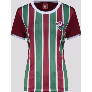 Camisa Fluminense Tratado Feminina Vinho