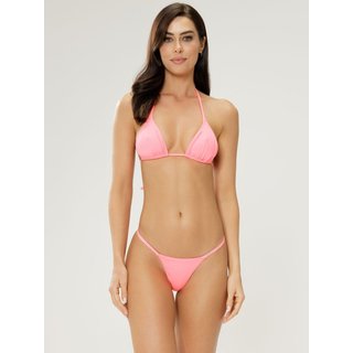 Conjunto Biquíni M'lev Cortininha Essencial Rosa