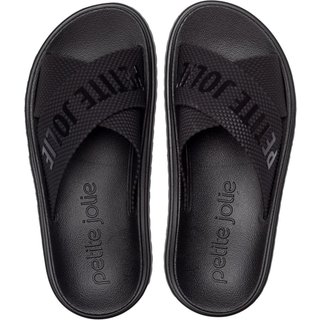 Chinelo Slide Feminino Petite Jolie Smash Preto