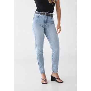 Calça Jeans Feminina Colcci Cintura Alta Azul Claro