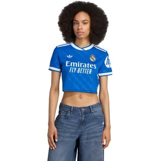 Camisa 3 Cropped Real Madrid 25/26 adidas Performance Azul