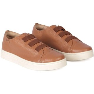 Tênis Feminino Pixolé Couro 1885-76 Caramelo