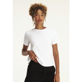 Camiseta Cantão Regular Classic com Bordado Branca