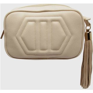 Bolsa Tiracolo Feminina Arezzo Alça Ajustável Off-White