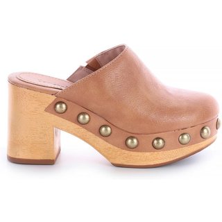 Tamanco Clog Damannu Shoes Erika Bege