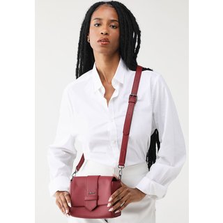 Bolsa Tiracolo Feminina Colcci Alça Ajustável Bordô