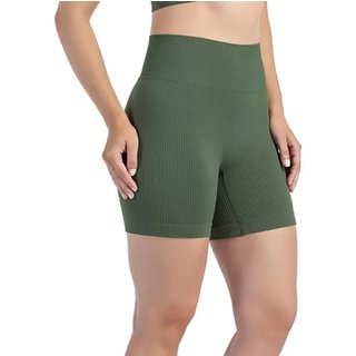Bermuda Feminina Olympikus Knit Seamless Verde
