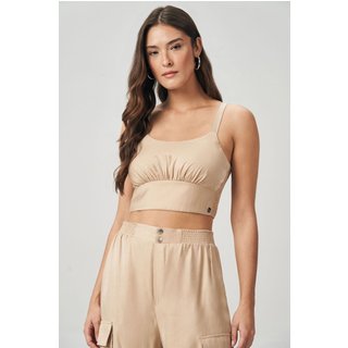 Top Barra Embutida Feminino Acostamento