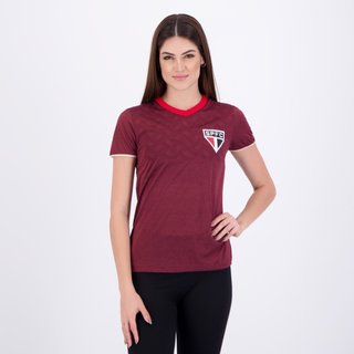 Camisa São Paulo Digno Feminina Bordô