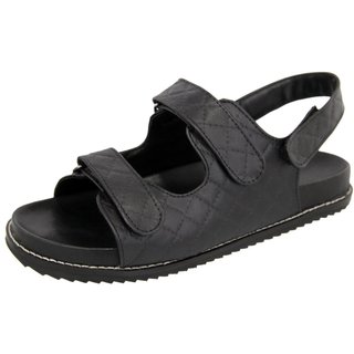 Sandalia Birken Rasteira Papete Preto Tellini Store