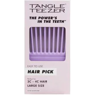 Tangle Teezer Pente Garfo Para Finalizar Combs Hair Pick Lilás