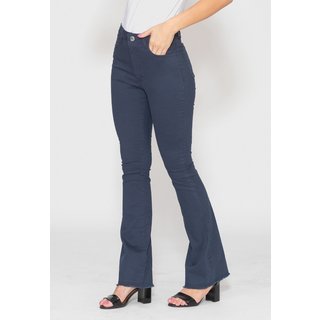 Calça Sarja Flare Luna 7874 Azul