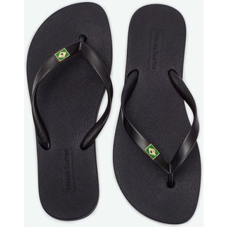 Chinelo De Dedo Brasil Preto Suzana Santos